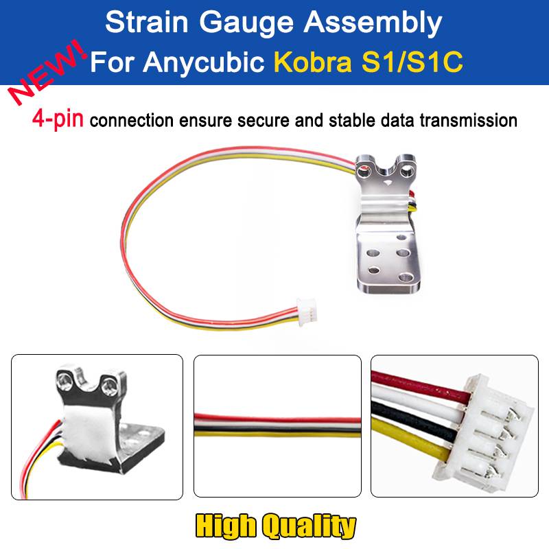 For Kobra S1 Strain Gauge Assembly Sensor for Anycubic S1 combo Print Head Strain Gauge Replacement for S1C3D Printer Parts