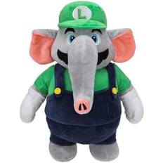 Nintendo - Super Mario - Wonder Elephant Luigi (Green) - Plush/Bamse 27cm