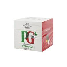PG Tips sort te 116 g. - Kaffe og Te