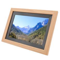10.1 Inch WiFi Digital Picture Frame IPS Touch Screen Smart Electronic Photo Frame 16GB Storage EU Plug