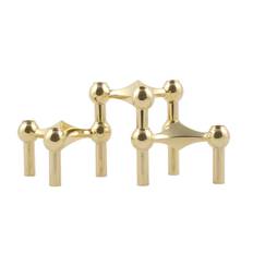 Candle Holder Brass 3-pack