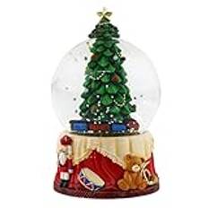 Christmas Water Globe, Glittrande Snow Globe - Julgran Snö Vatten Virvlande Glittrande Globe | Glittrande virvlande jordglob för juldekorationer inomhus