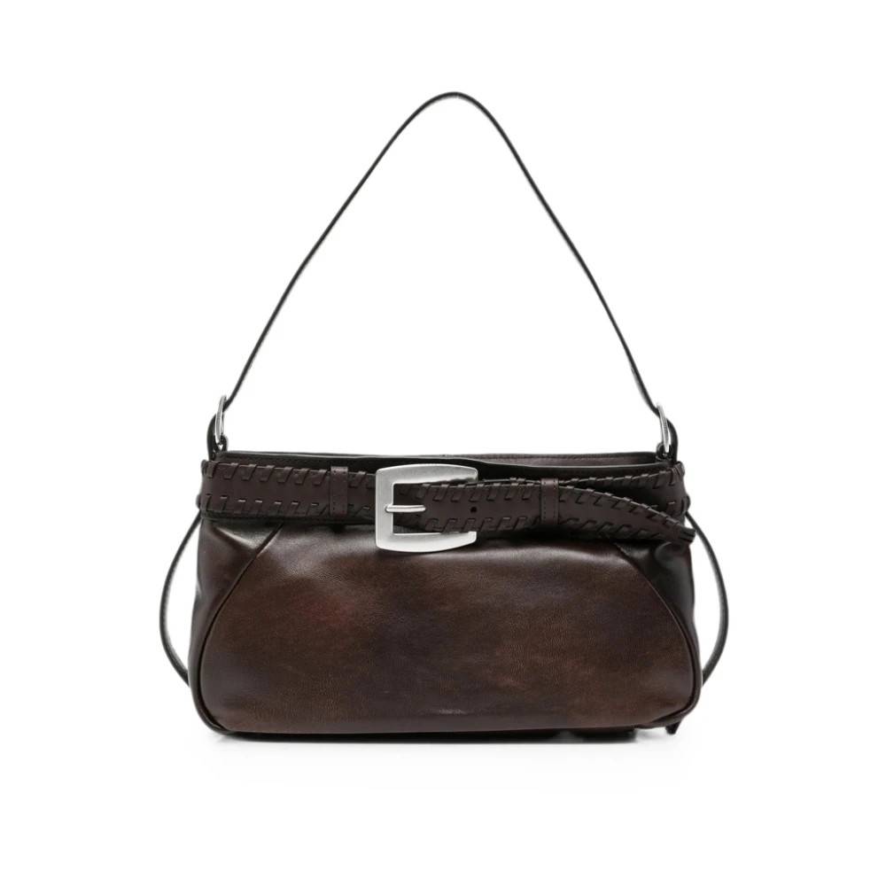 STAUD Skuldertaske - Tasker - Dame - Brun - ONE SIZE - Uld