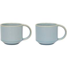 OYOY Yuka Kop 2 stk. 27 cl, Ice Blue