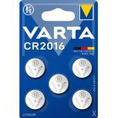 VARTA BATTERI KNAPPCELL CR2016 VARTA 5ST