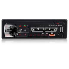 NHOPEEW Bluetooth Stereo Car Stereo mit FM/TF/USB/EQ/AUX-in, 1 din Autoradio mit Fernbedienung
