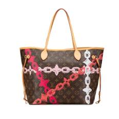 Louis Vuitton Vintage, Pre-owned, Dame, Brun, ONE SIZE, Uld, Pre-owned canvas tasker
