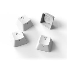 PBT Keycaps: White