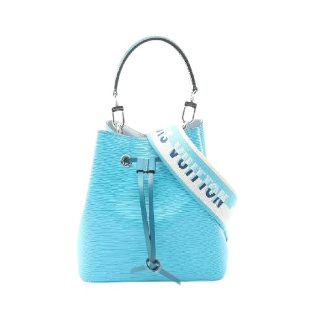 Louis Vuitton Vintage Pre-owned NéoNoé BB Epi Håndtaske - Vintage - Dame - Blå - ONE SIZE - Uld
