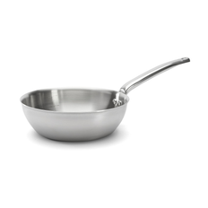 De Buyer Alchimy rundet sauterpande rustfrit stål Ø20 cm