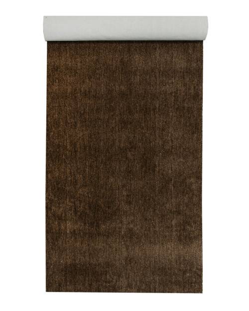 Belis brun - gångmatta på metervara - 200 cm bred - Brun (200 cm)