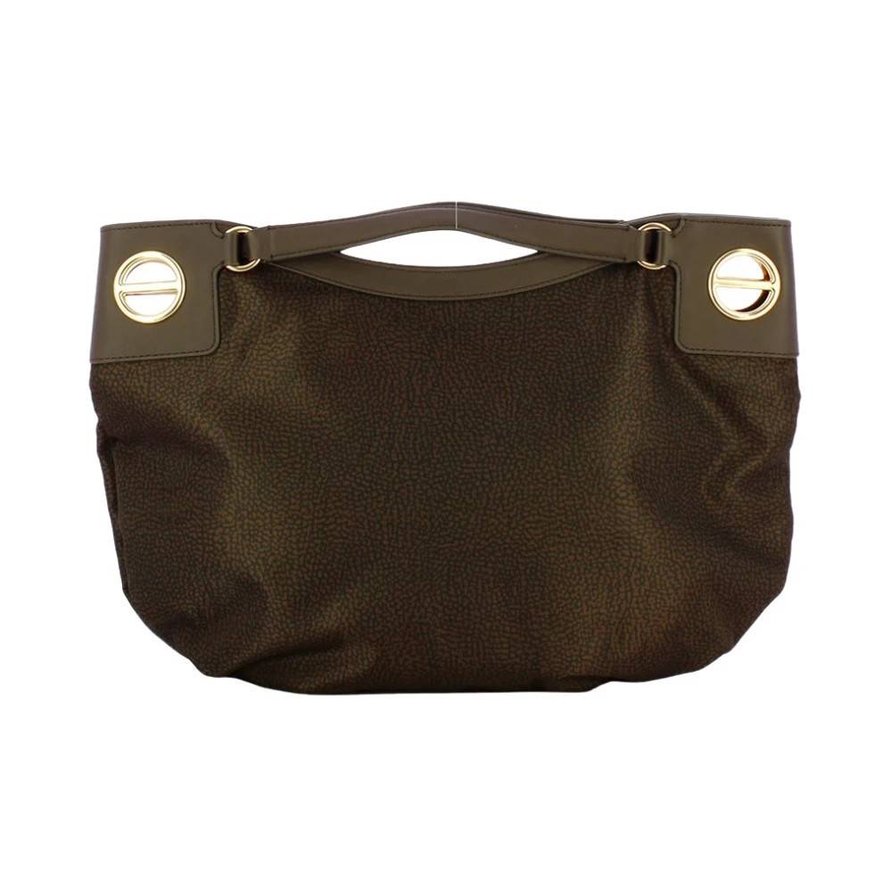 Borbonese London Hobo Medium - Tasker - Dame - Brun - ONE SIZE - Uld