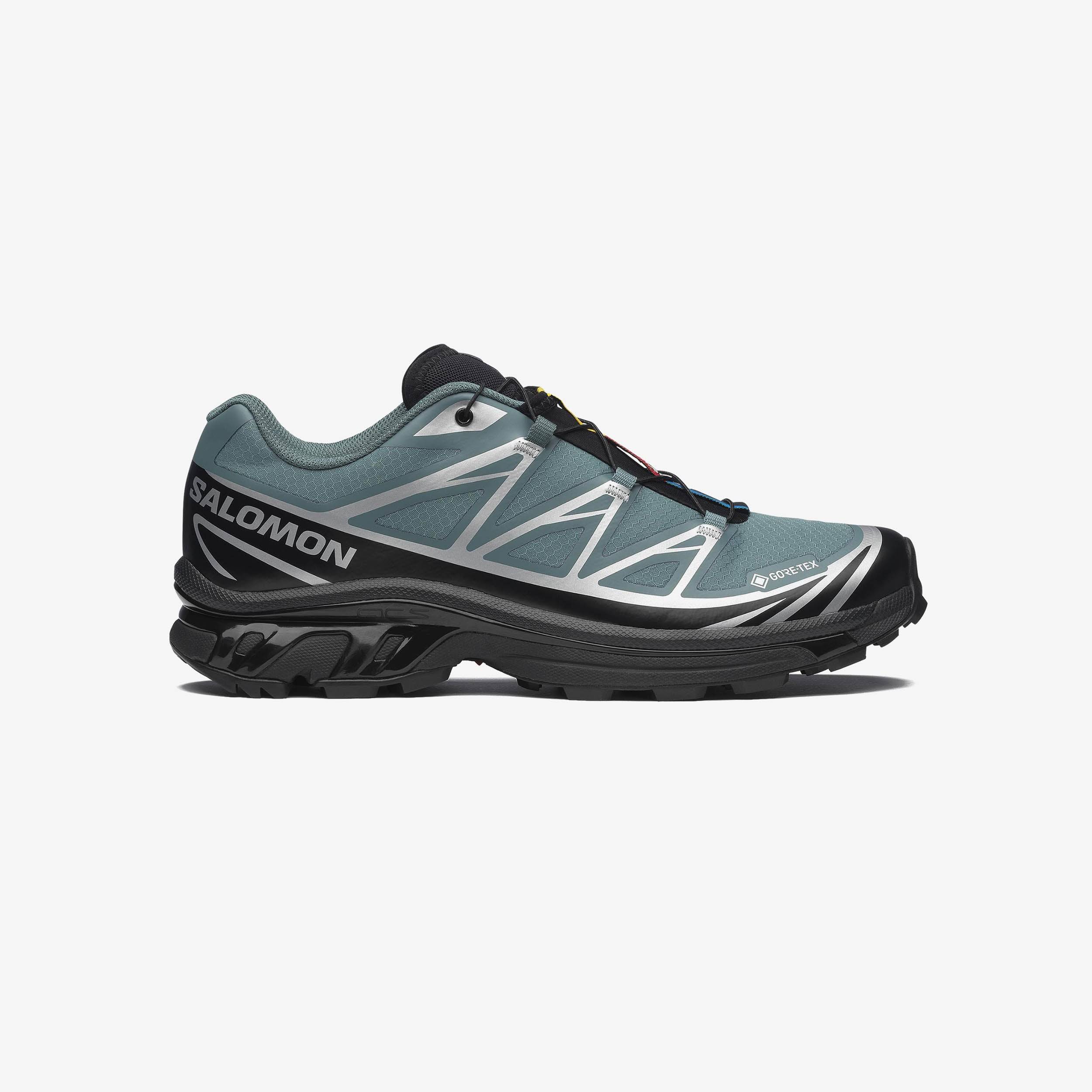 SALOMON XT-6 GTX - North Atlantic/Black/Ftw Silver - unisex - 7.5 - Ftw Silver - 40 ⅔