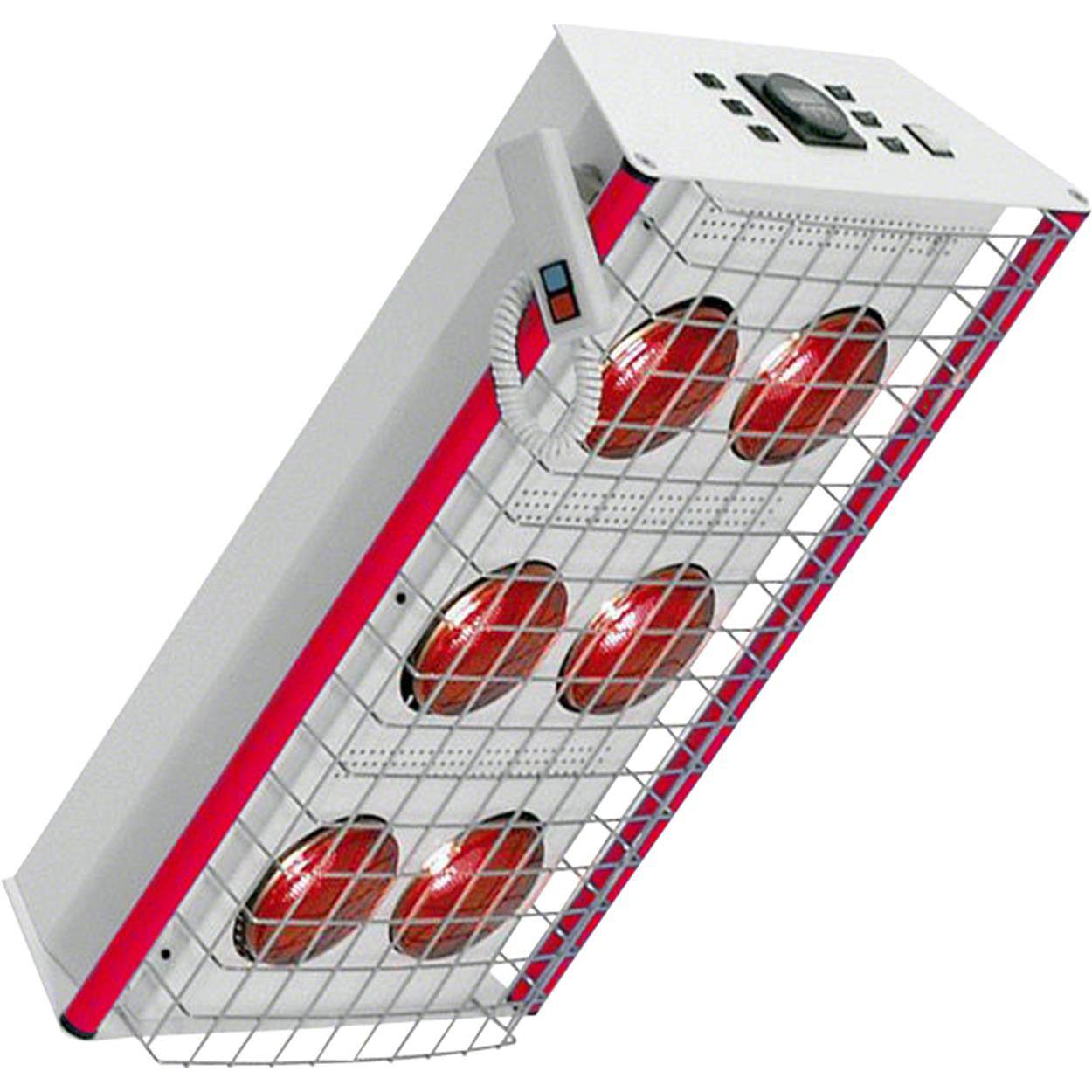 TGS Therm 6 Infrarød Lampe Loftsmodel Rød 2,65 -2,78 m