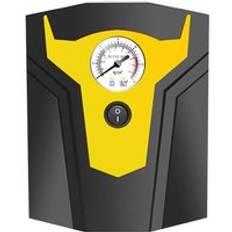 Bärbar elbil luftkompressor mini däck uppblåsare luftpump dc 12v däck uppblåsare 150 psiinfladors digitalt led-ljus - Pekaren stil
