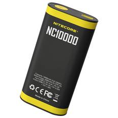 NITECORE NC10000 USB-C QC/PD 10000mAh Batteribank med dubbla LED-lampor, 50 lumen, kompakt och utomhusanvändning med hög