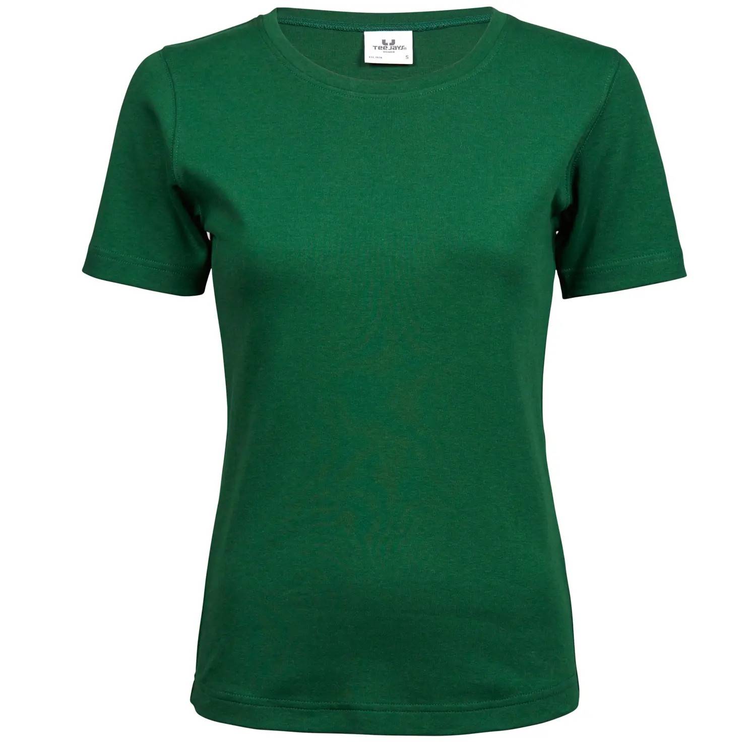 Tee Jays Interlock T-shirt, dam, Skogsgrön (M)