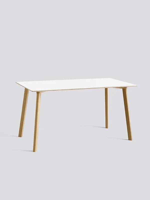 CPH Deux 210 Bord fra Hay L140 x B75 x H73 cm / Pearl white laminat / Matlakeret eg - Jacobsen Plus