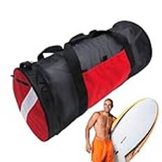 Mesh Duffel Bag, Oversized Sports Dive Duffle, 78L Snorkeling Gear Bag, Breathable Mesh with Shoulder Strap, for Scuba Diving and Water Sport 31.4x13.7x13.7in