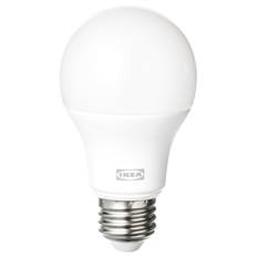 IKEA - TRÅDFRI LED-pære E27 806 lumen, trådløs, kan dæmpes farvet/hvidt spektrum/globe opalhvid
