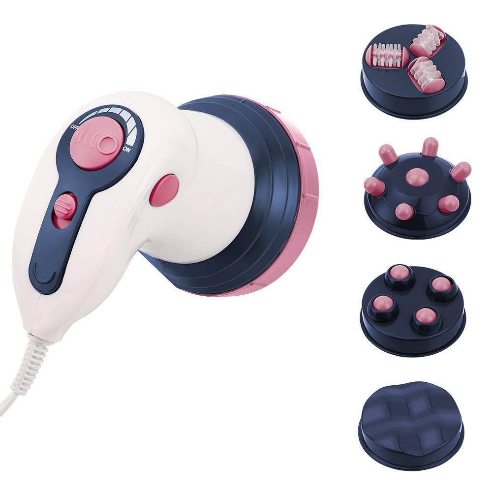 4 In 1 Anti Cellulite Massager Electric Slimming Roller Handheld Infrared For Arm Leg Hip Belly Fat Removal EU Plug