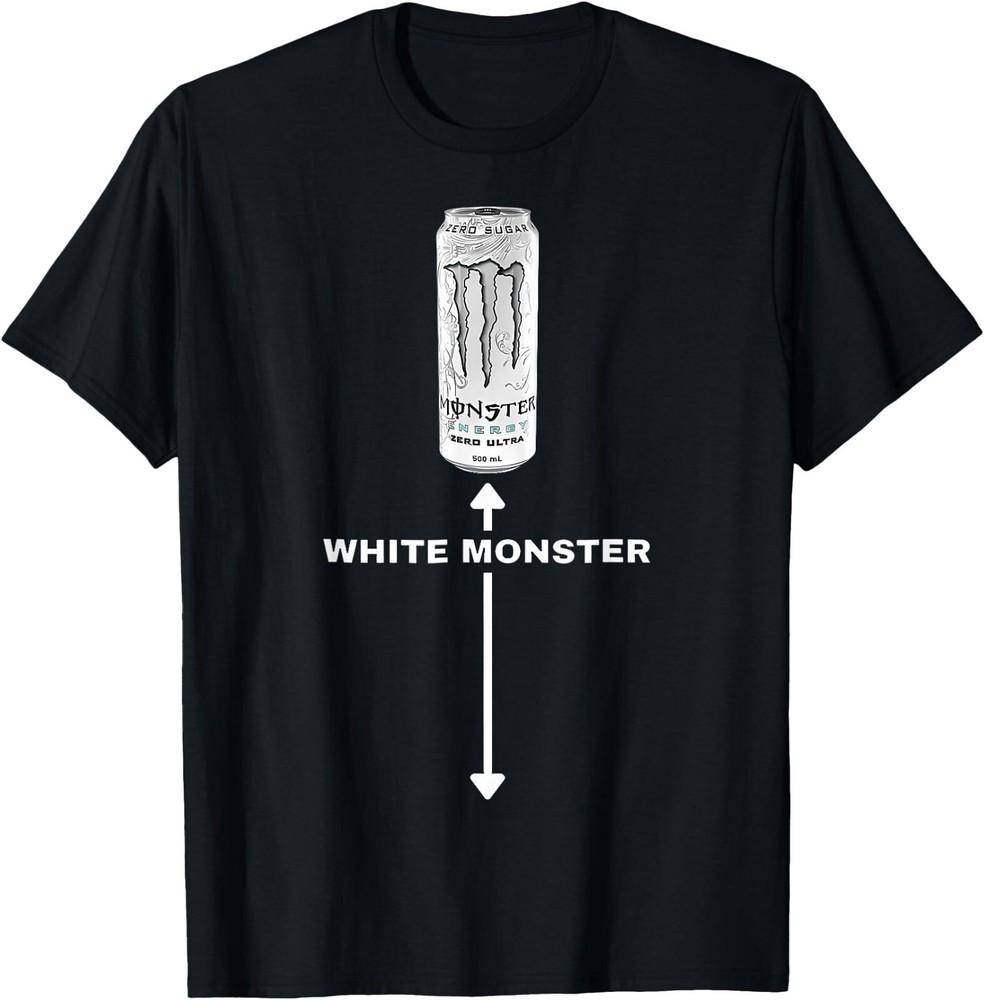 Monster Energy Zero Ultra Vit Grafisk T-shirt cm black