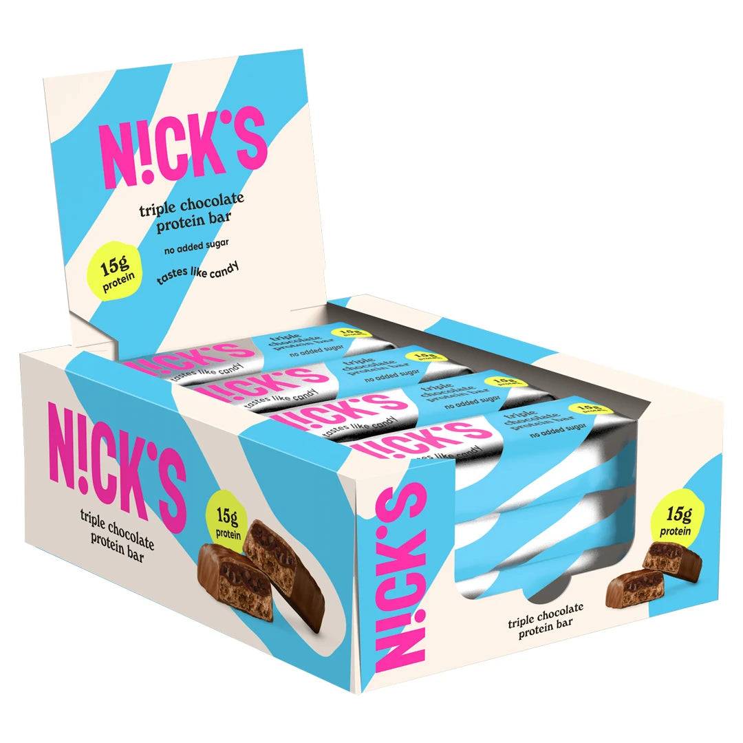 12 X Nicks Soft Bar 50 G Triple Chocolate