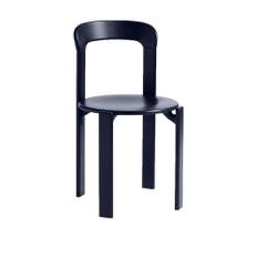 HAY - Rey Chair REY22, Deep blue water-based lacquered beech - Spisebordsstole - Bruno Rey - Blå - Træ