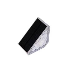 Solcelle sensor trappelys med bevægelses- og skumringssensor, IP54, 3W, 100lm - Pakke med 2 stk.