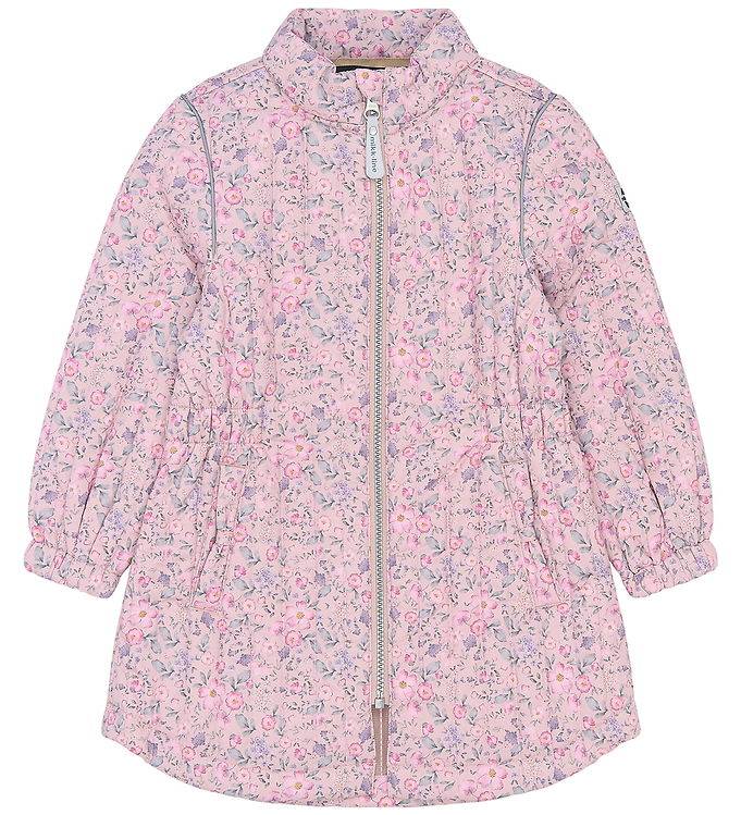 Mikk-Line Termofrakke - Quiltet - Thermal+ - Buble Flower AOP - Mikk-Line - 9 år (134) - Termotøj