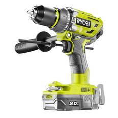 Ryobi R18PD7-220B Borrskruvdragare med slag Borstlös 18V (2x2,0AH)