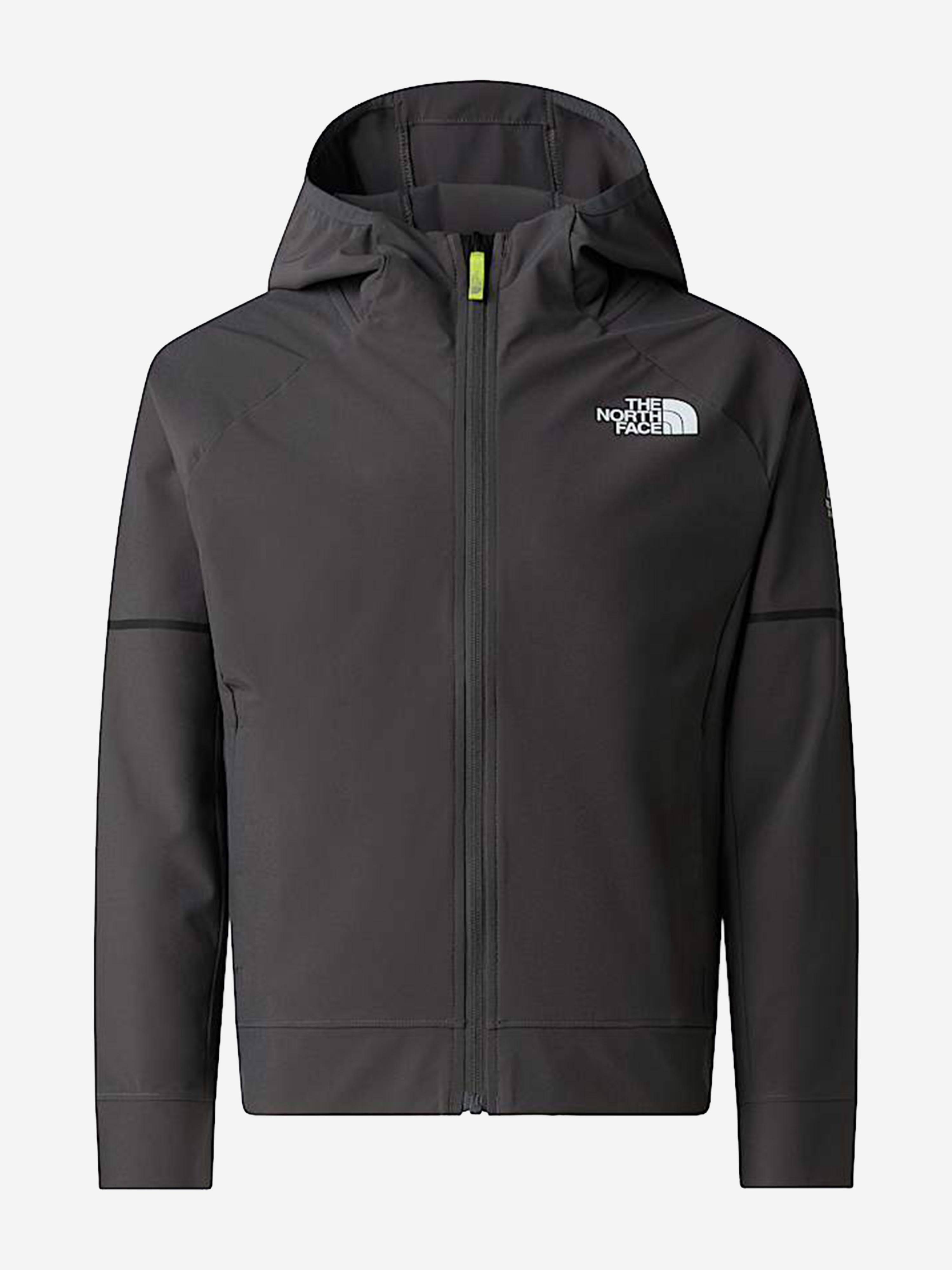 The North Face Kids Mountain Athletics Woven Jacket in Grey - Grey / 6 Yrs