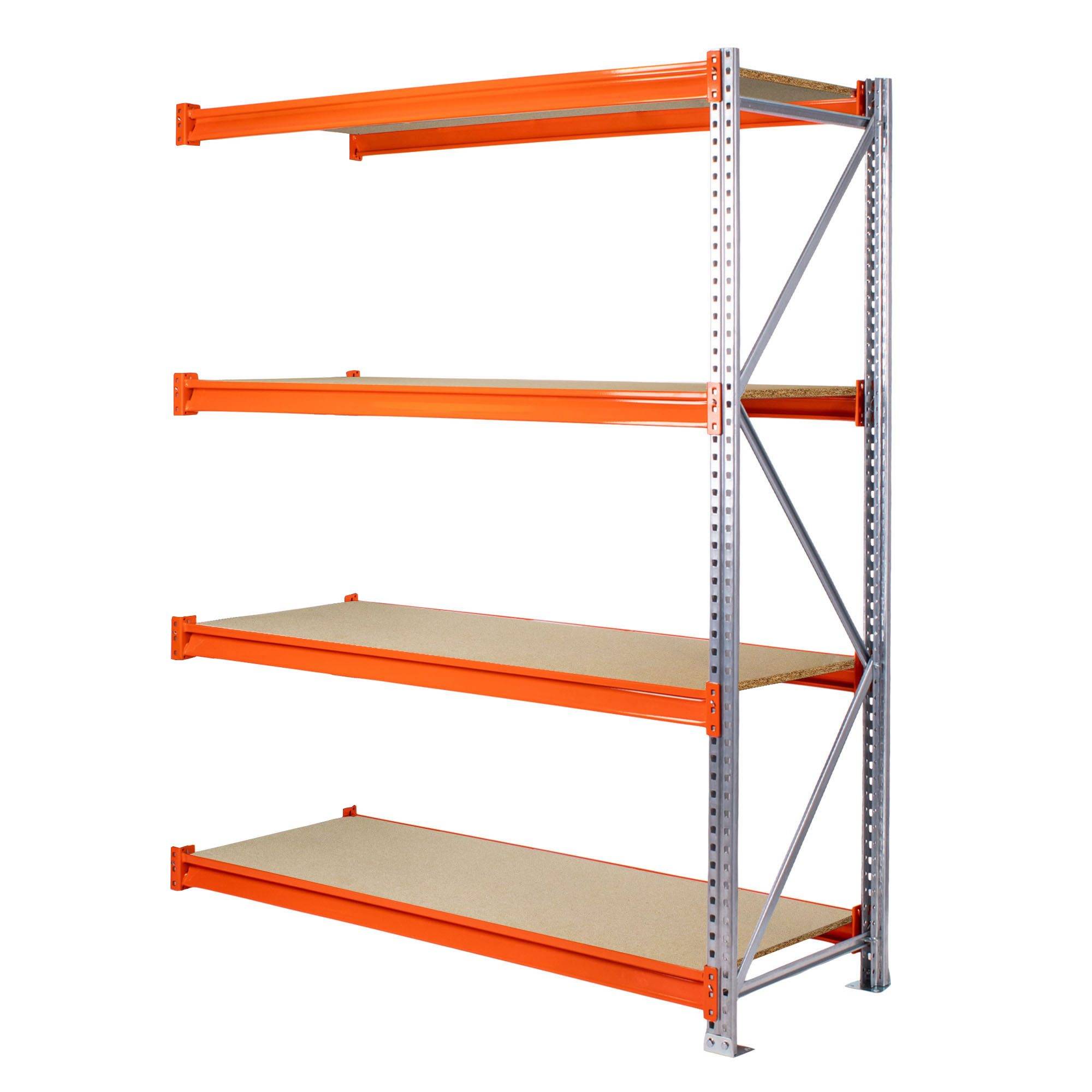 Lagerreol Følgefag 80x180x200h cm.