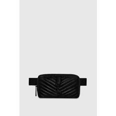 Edie Medium Nylon Belt Bag - Black