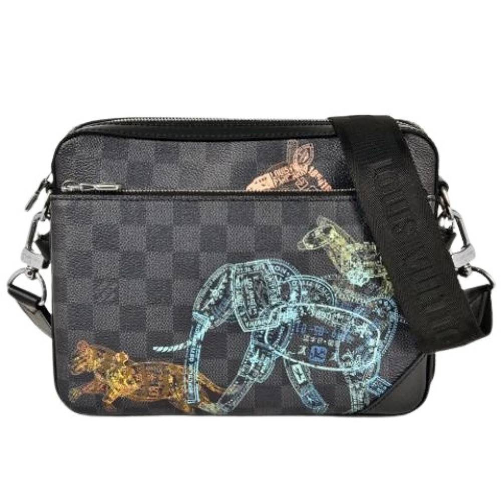 Louis Vuitton Vintage Pre-owned Vintage Cross Body Taske - Vintage - Herre - Sort - ONE SIZE -