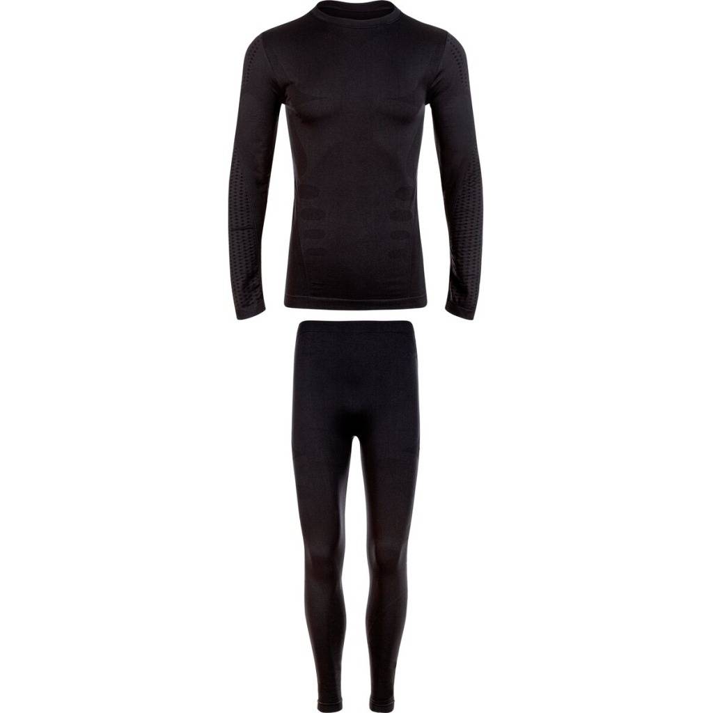 Whistler Pree seamless skiundertøj til mænd - Sort-Large/X-Large