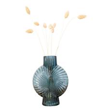 Blå glas vase