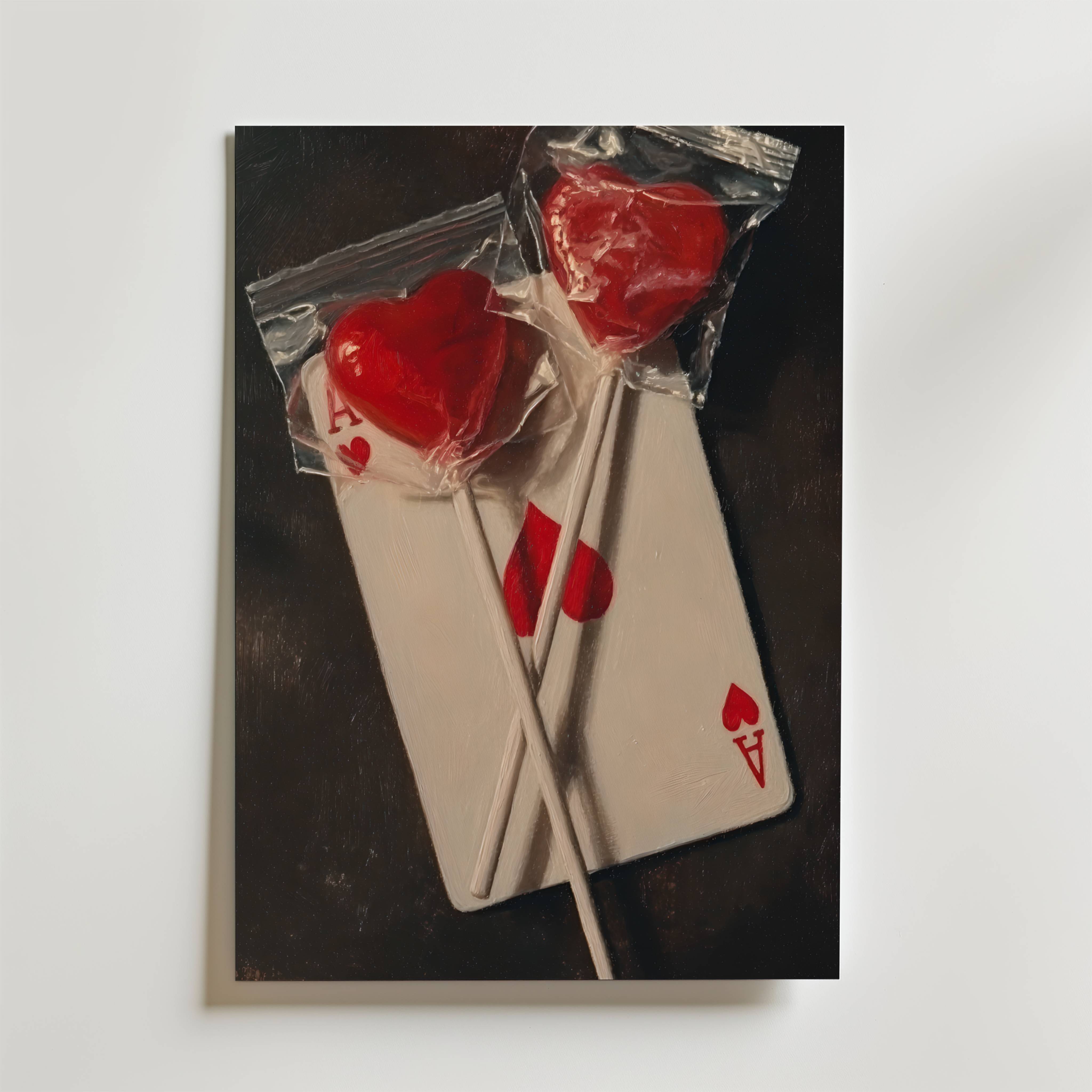 Sweet Gamble Poster - Premium Canvas 50x70 cm