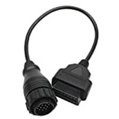 14 Pin to 16 Pin OBD II Cable Male to Female Adapter Car Diagnostic OBD II Cord Replaent for Mercedes Benz Sprinter JIANNI