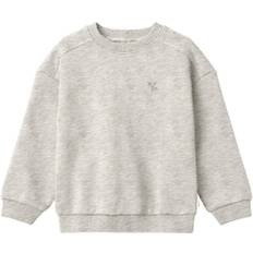 Wheat Sweatshirt Willi Stl. 128/8y unisex - Sweatshirts Från Magasin - Blå (128/8y)
