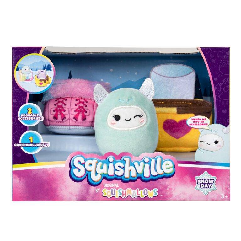 Squishville Mini Squishmallows Snow Day - Accessory Set