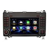 Erisin Android bilradio 14 7 tum 8 kärnor 4 GB + 64 GB för Mercedes A/B-klass W169 W245 Viano Vito W639 VW Crafter CarPlay Android Auto Bluetooth WiFi 4G DSP DAB+ USB FM RDS OBD2 CD DVD