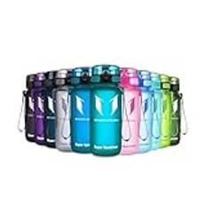 Super Sparrow Sport Vattenflaska - 350ml - Giftfri BPA-Fri och Miljövänlig Tritan Co-polyesterplast - för Löpning, Gym, Yoga, Utomhus och Camping