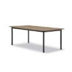 Fredericia Furniture 6631 Plan Bord 200x100 cm - Røget Eg/Sort