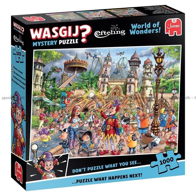 Pussel 1000 bitar, Wasgij Mystery Efteling - World of wonders