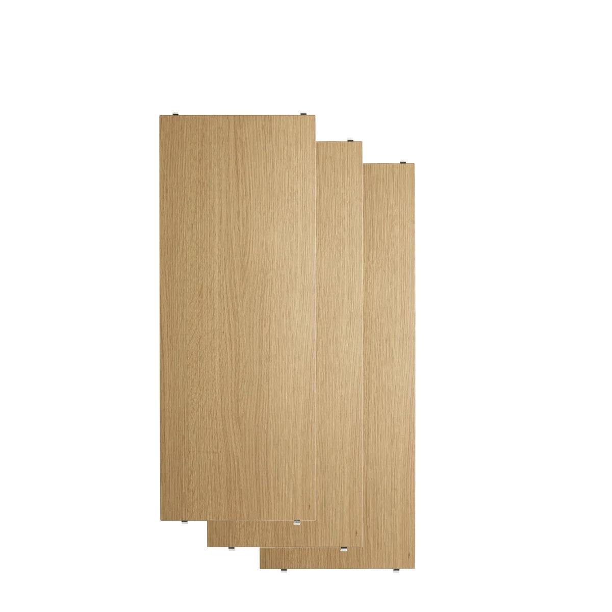String Shelves 78 x d30 - Oak