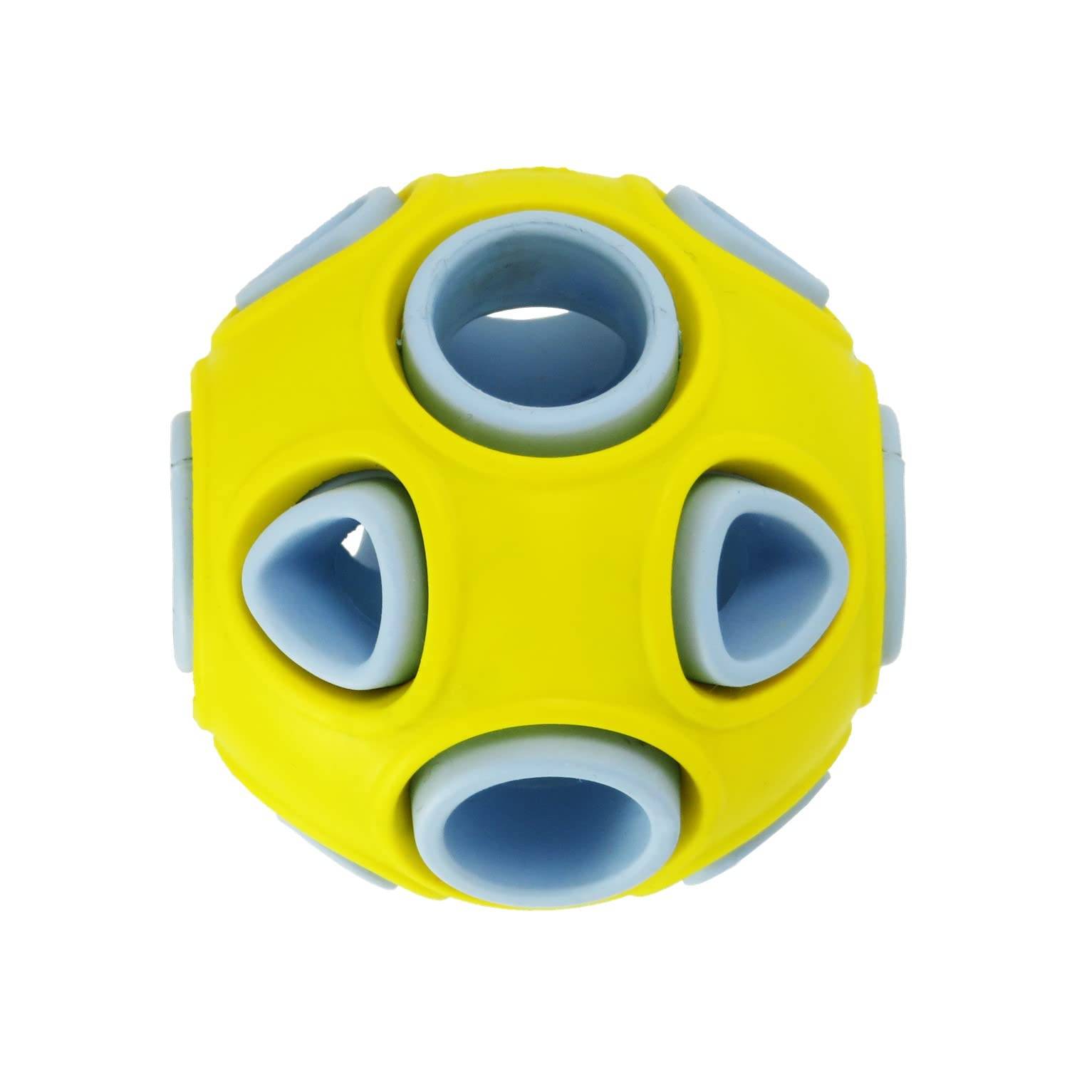 PLATZ PET SUPPLISES FUN Dog Toy Educational Toy Unipod Cosmos Yellow S Size & gul