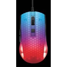Deltaco Gaming mus trådad semi-transparent med RGB LED - Svart