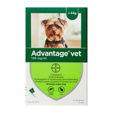 ADVANTAGE VET T/HUND 0-4 kg