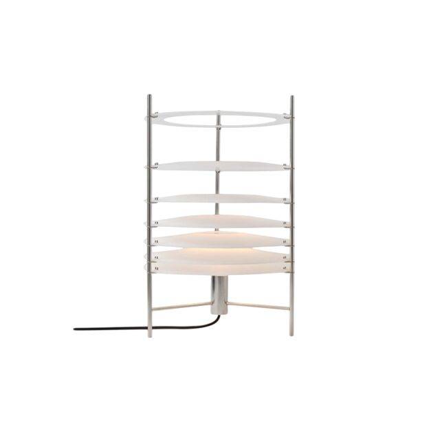 Topuro Bordlampe Stor Rustfri Stål/Akryl.
